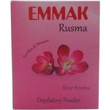 Tüy Dökücü Toz Gül Aromalı Hamam Otu Bay Kadın Rusma 80 gr x 2ADET