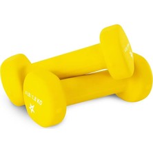 Neopren Kaplamalı Dumbbell El Ağırlık Seti 2'li - 15 Renk ile Çoklu Ağırlık Seçenekleri, Yuvarlanmaz, Kaymaz, Altıgen Şekilli