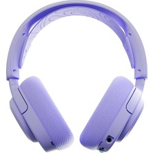 Arctis Nova 3x Wireless Lavender Gaming Kulaklık - Mobil Uygulama ile Kontrol - 40 Saat Pil Ömrü - Ps5, Ps4, Pc, Switch, Mobil Uyumlu