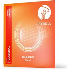 Gold Seri Hard Tansiyon Klasik Gitar Teli Set Pena Hediyeli Gcg Ht