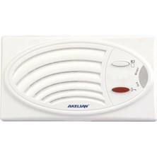 AK-501 Daire Içi Diafon Şubesi – Tek Tuşla Kapı Açma, Sesli Iletişim, Duvar Tipi, Şık Beyaz Tasarım, Apartman Konuşma Sistemleri