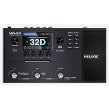 Mg-30 Multi-Effects Modeler Pedal, Siyah