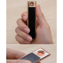 Zero Land Nrzsnt Rüzgar Geçirmez Elektronik Çakmak – Modern Tasarım, Metal Gövde