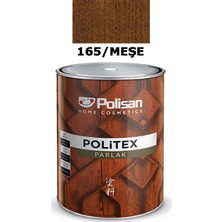Polisan Politex 2,5 lt Meşe Vernikli Ahşap Koruyucu Parlak Boya İç ve Dış Mekan Kullanımı İçin