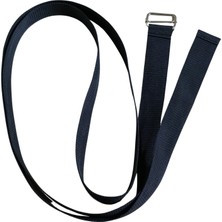 Jukon Yoga Kemeri Siyah 250 cm Yoga Pilates Esneme Kayışı Dayanıklı Yoga Strap Boyu Ayarlanabilir