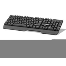 Nuvigo Kablosuz Klavye ve Mouse Seti - Siyah HD844