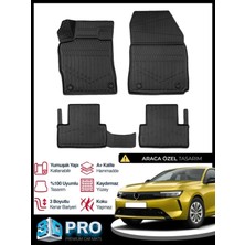 DBC Online Opel Astra L 3D Havuzlu Paspas 2021 2022 2023 2024 2025 2026 Model Kokusuz