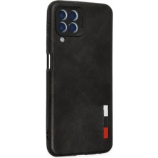 Epilons Galaxy M33 Kılıf Loop Deri Silikon - Siyah