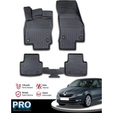 DBC Online Skoda Octavia 3D Havuzlu Paspas 2018 2019 2020 Model Kokusuz