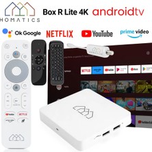 Homatics Box R Lite 4K Tv Box-Tuner-M8 Kumanda Ile Birlikte