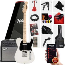 Midex TLX-50CR-50AMP Tele Kasa Maple Klavye 2 Single-Coil 50 W Amfili Elektro Gitar