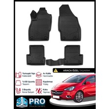 DBC Online Opel Corsa E 3D Havuzlu Paspas 2014 2015 2016 2017 2018 2019 Model Kokusuz