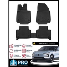 DBC Online Volvo EX30 3D Havuzlu Paspas 2025 2026 Model Kokusuz