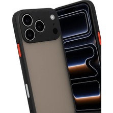 Epilons Iphone 17 Kılıf Montreal Silikon Kapak - Siyah