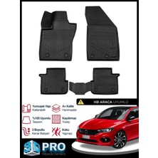 DBC Online Fiat Egea Hatchback Hb 3D Havuzlu Paspas 2015 ve Sonrası