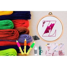 Urfakent Punch Seti Nakış Seti Kasnaklı Kendin Yap Seti Seri 102