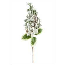 Zero Land Nrzsnt Ağaç Beyaz Kokina Yılbaşı Süsü 34 cm - Yeşil