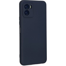 Epilons Y15S Kılıf Nano Içi Kadife Silikon - Lacivert