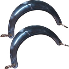 Urfakent Çanta Sapı Ay Model Siyah Dalgalı 17 cm