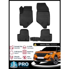 DBC Online Peugeot 2008 (Benzinli ve Dizel) 3D Havuzlu Paspas 2019 2020 2021 2022 2023 2024 2025 2026 Model