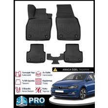 DBC Online Vw Polo 3D Havuzlu Paspas 2017 2018 2019 2020 2021 Model Kokusuz