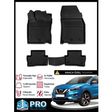 DBC Online Nissan Qashqai 3D Havuzlu Paspas 2013-2021 Arası Modeller Kokusuz