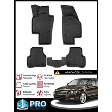DBC Online Skoda Superb 3D Havuzlu Paspas 2008 2009 2010 2011 2012 2013 2014 Model Kokusuz