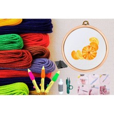 Urfakent Punch Seti Nakış Seti Kasnaklı Kendin Yap Seti Seri 136