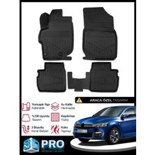 DBC Online Citroen C-Elysee Elize 3D Havuzlu Paspas 2012 2013 2014 2015 2016 2017 Model Kokusuz