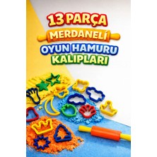 Bubu Merdaneli Oyun Hamuru Kalıbı Seti 13 Parça