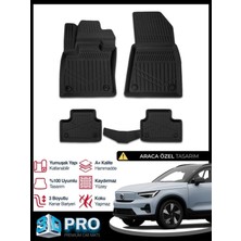 DBC Online Volvo EX40 3D Havuzlu Paspas 2024 2025 2026 Model Kokusuz