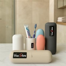 Vios Store Travel Boy 60 ml Seyahat Tipi Şampuan Şişesi Seti – Sızdırmaz, Yeniden Doldurulabilir Silikon Kap – Tsa Uyumlu