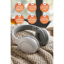 Xo XO-BE35 Beyaz Wirelles Kablosuz Katlanabilir Kulak Üstü Bluetooth Kulaklık
