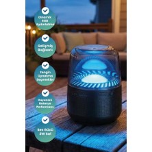 Xo XO-F37 Rgb Işıklı Aux Tf Kart Destekli V5.1 360° Müzik Çalar Bluetooth Hoparlör