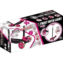 Urfakent Nessiworld Işıklı Twist Scooter Pembe