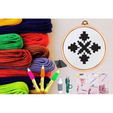 Urfakent Punch Seti Nakış Seti Kasnaklı Kendin Yap Seti Seri 104