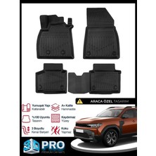 DBC Online Renault Duster 4x4 Mhev Mıld Hybrit 3D Havuzlu Paspas 2024 2025 2026 Model Kokusuz