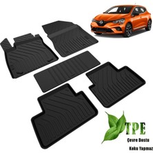 DBC Online Clıo V 5 Havuzlu Paspas Kokusuz Yumuşak 2020 2021 2022 2023 2024