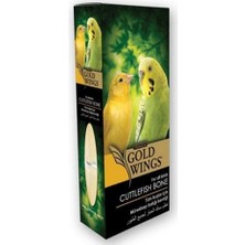 Gold Wings Premium Doğal Mürekkep Baliği KALAMAR Kemiği Küçük