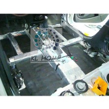 Kl Home 6mmkalınlık - 120CM*100CM (1,2 M2) Yapışkanlı Oto Karavan Ev Ses Akustik Kauçuk Yalıtım