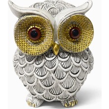 Ecoport 14X10 cm Polyester Baykuş Figürü