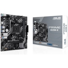 Asus Prime A520M-R 5100MHZ Oc Ddr4 Soket Am4 M.2 HDMI Matx Anakart