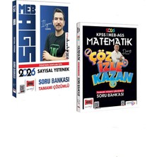 2026 Ags Sayısal Soru Bankası Ilyas Güneş & Deniz Atalay Çöz Izle Kazan Kazandıran 2 Li Set