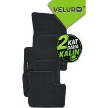 Velurpro Fiat Egea Araca Özel Halı Paspas Araba Halısı Oto Paspas - Fıat Egea