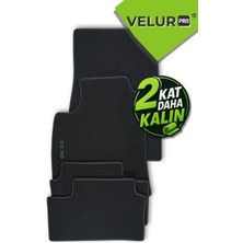 Velurpro Clio 4 2012-2019 Arası Araca Özel Halı Paspas Araba Halısı Oto Paspas