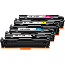 Techarbor 201A Muadil Toner Seti / Hp Color Laserjet Pro Mfp M274N Yazıcı Uyumlu (CF400A-401A-402A-403A)