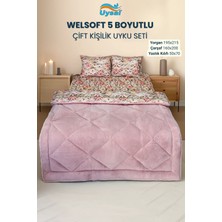 Uysal Yorgan Welsoft 5 Boyutlu Çift Kişilik Uyku Seti PUDRA