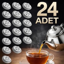 Nistabolje 24 Adet Çaydanlık Içi Çay Süzgeci Demlik Süzgeç Söktak
