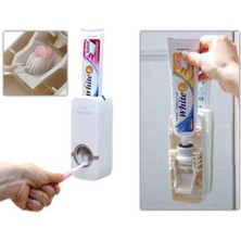 Feyza Design Pratik Otomatik Diş Macunu Sıkacağı 5'li Set, Kolay ve Hijyenik Kullanım