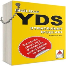 Delta Kültür Ingilizce Yds Stratejiler Ipuçları